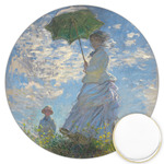 Promenade Woman by Claude Monet Printed Cookie Topper - 3.25"