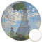 Promenade Woman by Claude Monet Icing Circle - Large - Front