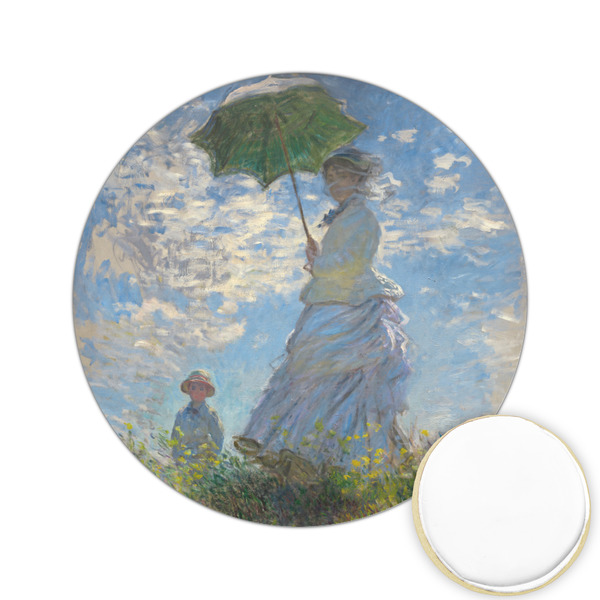 Custom Promenade Woman by Claude Monet Printed Cookie Topper - 2.15"