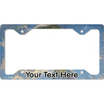 Promenade Woman by Claude Monet License Plate Frame - Style C