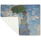 Promenade Woman by Claude Monet Linen Placemat - Folded Corner (single side)