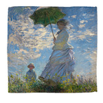 Promenade Woman by Claude Monet Microfiber Dish Rag