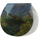 Promenade Woman by Claude Monet Burp Pad - Velour