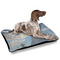 Promenade Woman by Claude Monet Outdoor Dog Beds - Large - IN CONTEXT