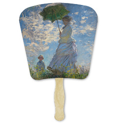 Promenade Woman by Claude Monet Paper Fan