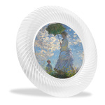 Promenade Woman by Claude Monet Plastic Party Dinner Plates - 10"