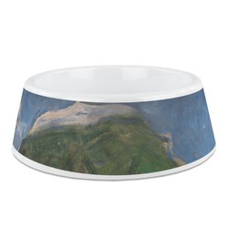 Promenade Woman by Claude Monet Plastic Dog Bowl