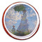 Promenade Woman by Claude Monet Printed Icing Circle - Large - On Cookie