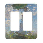 Promenade Woman by Claude Monet Rocker Style Light Switch Cover - Two Switch