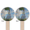 Promenade Woman by Claude Monet Wooden 6" Food Pick - Round - Double Sided - Front & Back