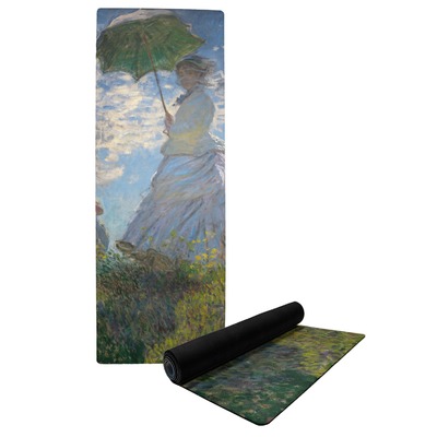 Custom Promenade Woman by Claude Monet Microfiber Dish Towel