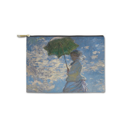 Promenade Woman by Claude Monet Zipper Pouch - Small - 8.5"x6"