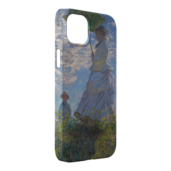 Custom Promenade Woman by Claude Monet iPhone Case - Plastic - iPhone 14 Plus