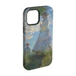 Promenade Woman by Claude Monet iPhone Case - Rubber Lined - iPhone 15