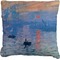 Impression Sunrise Burlap Pillow 22"