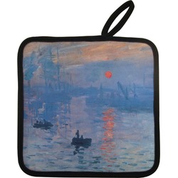 Impression Sunrise by Claude Monet Pot Holder