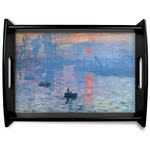 Impression Sunrise Black Wooden Tray - Large