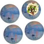 Impression Sunrise Set of 4 Glass Lunch / Dinner Plate 10"