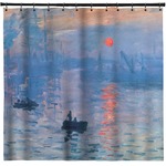 Impression Sunrise by Claude Monet Shower Curtain - Custom Size