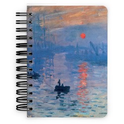 Impression Sunrise by Claude Monet Spiral Notebook - 5x7