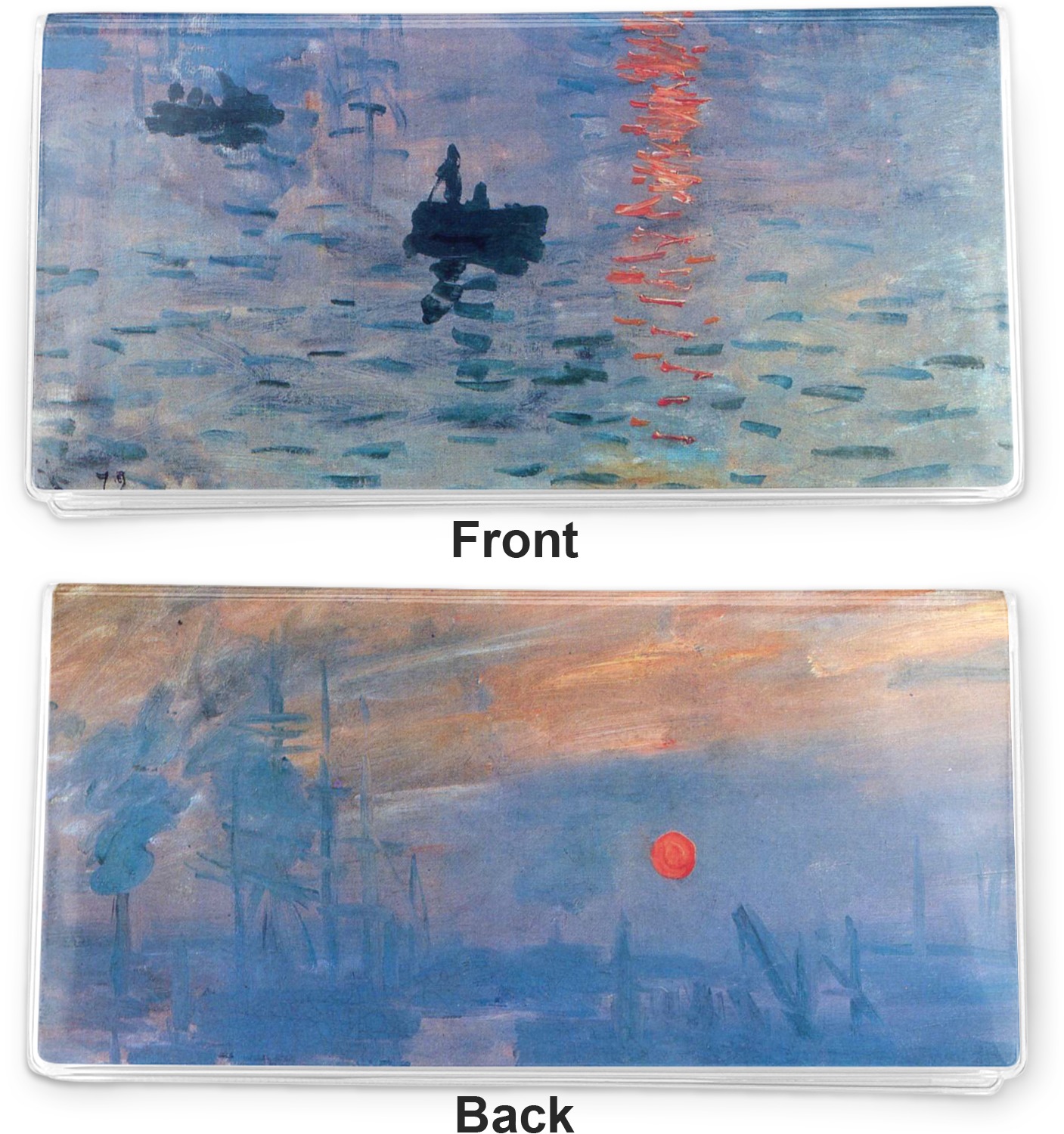 claude monet impression sunrise objects