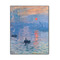 Impression Sunrise by Claude Monet 11x14 Wood Print - Front View