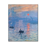 Impression Sunrise by Claude Monet Wood Print - 16x20