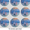 Impression Sunrise by Claude Monet 2" Multipurpose Round Labels - Sheet