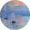 Impression Sunrise by Claude Monet 2" Multipurpose Round Labels - Single Sticker