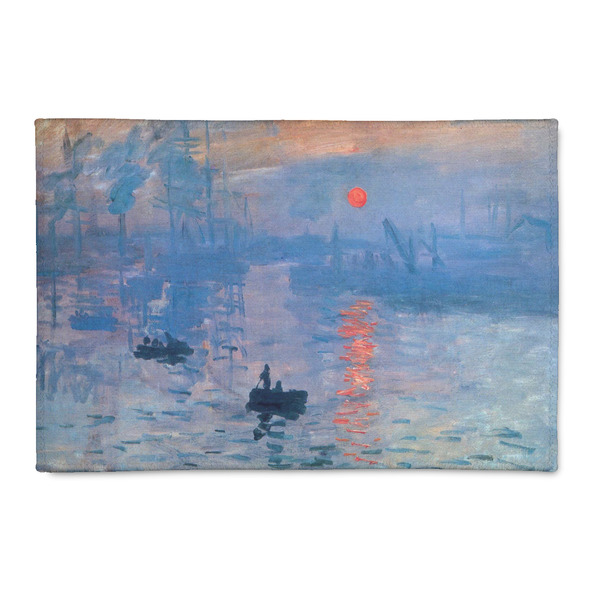 Custom Impression Sunrise by Claude Monet 2' x 3' Indoor Area Rug