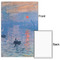 Impression Sunrise by Claude Monet 24x36 - Matte Poster - Front & Back