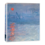 Impression Sunrise by Claude Monet 3-Ring Binder - 1 inch