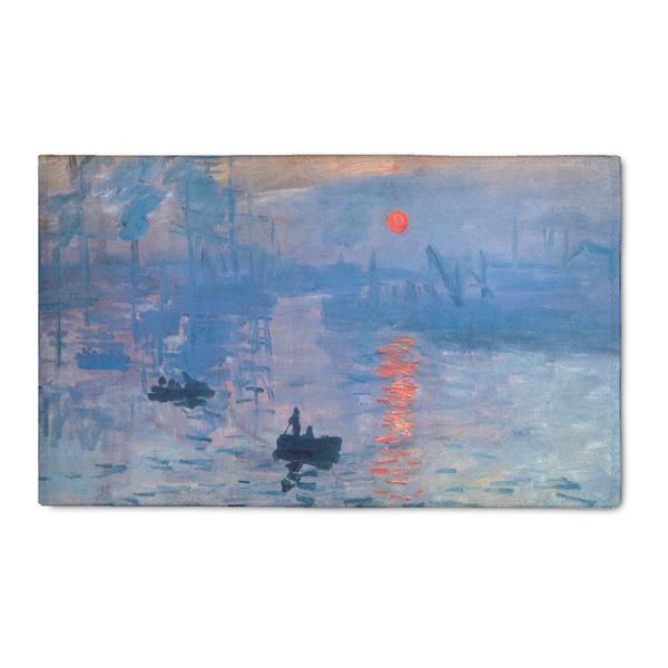 Custom Impression Sunrise by Claude Monet 3' x 5' Indoor Area Rug