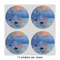 Impression Sunrise by Claude Monet 4" Multipurpose Round Labels - Sheet