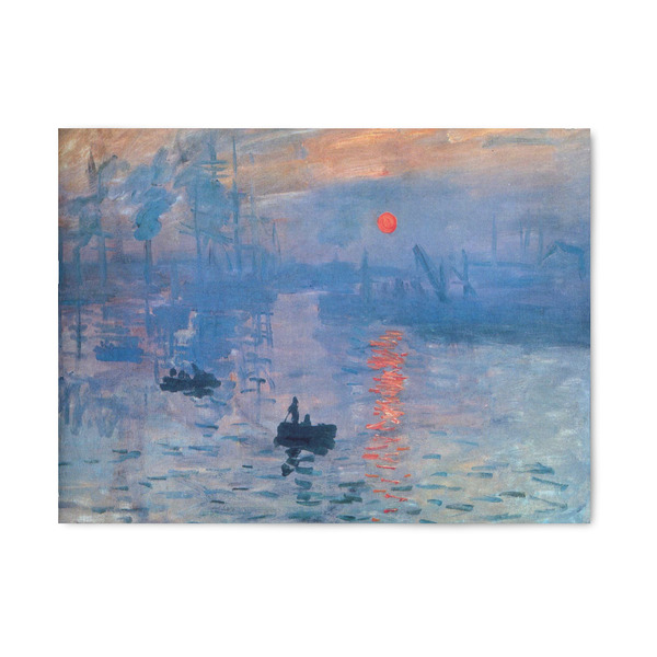 Custom Impression Sunrise by Claude Monet 5' x 7' Patio Rug