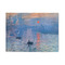 Impression Sunrise by Claude Monet 5'x7' Patio Rug - Front/Main