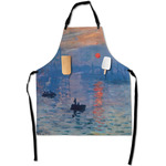 Impression Sunrise by Claude Monet Apron With Pockets