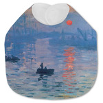 Impression Sunrise by Claude Monet Jersey Knit Baby Bib