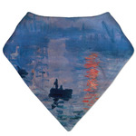 Impression Sunrise by Claude Monet Bandana Bib