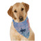 Impression Sunrise by Claude Monet Bandana - On Dog