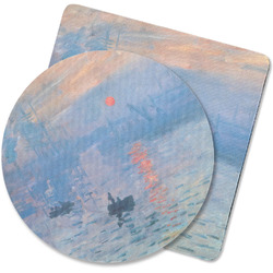 Impression Sunrise by Claude Monet Rubber Backed Coaster