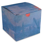 Impression Sunrise by Claude Monet Cube Favor Gift Boxes