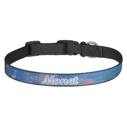 Impression Sunrise by Claude Monet Dog Collar