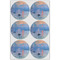 Impression Sunrise by Claude Monet Drink Topper - Large - Set of 6