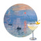 Impression Sunrise by Claude Monet Drink Topper - Large - Single with Drink