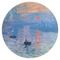 Impression Sunrise by Claude Monet Drink Topper - Large - Single