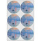 Impression Sunrise by Claude Monet Drink Topper - XLarge - Set of 6