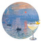 Impression Sunrise by Claude Monet Drink Topper - XLarge - Single with Drink