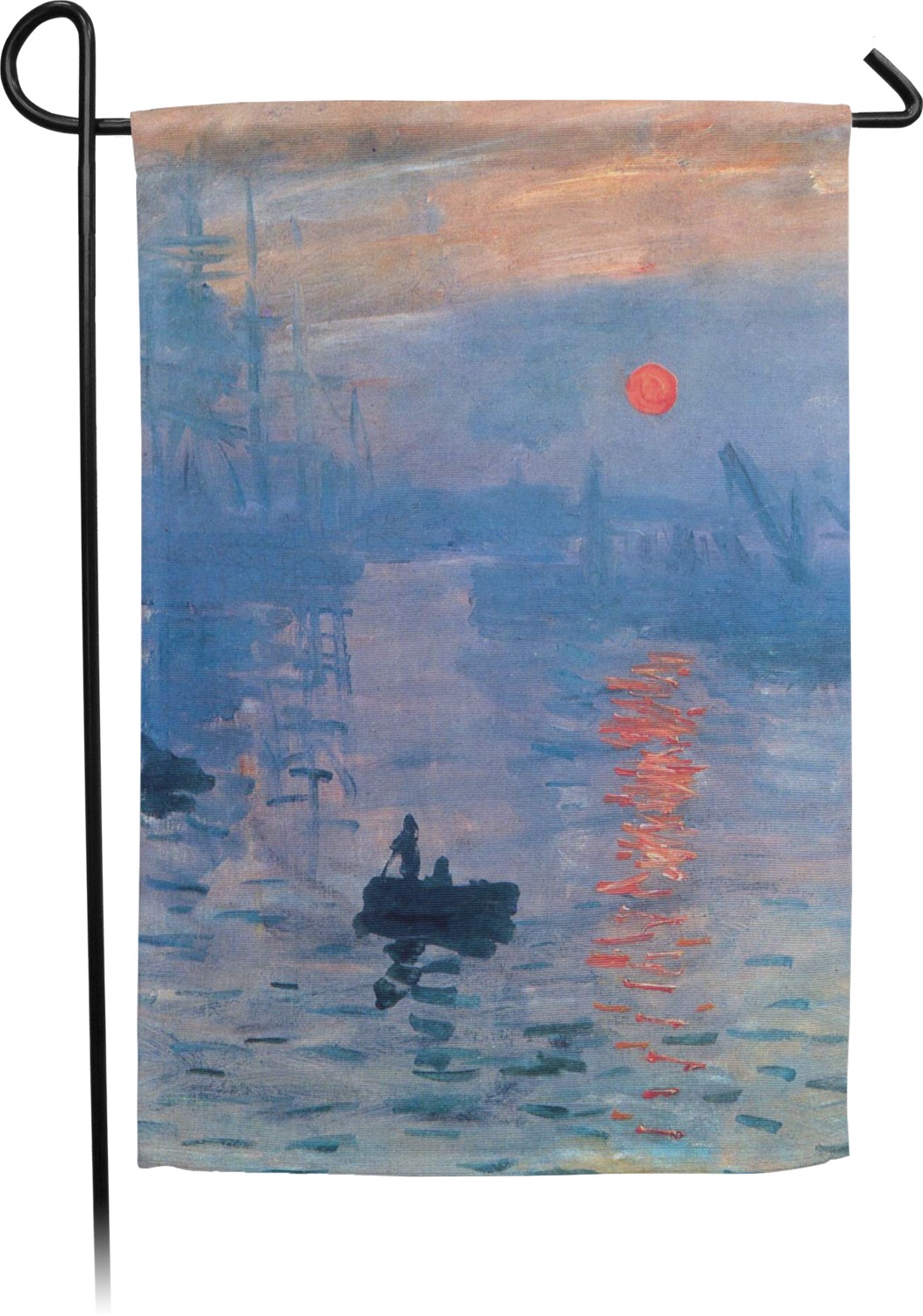 Impression Sunrise by Claude Monet Double Sided Garden Flag With Pole ...