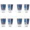 Impression Sunrise by Claude Monet Glass Shot Glass - Standard - Set of 4 - APPROVAL